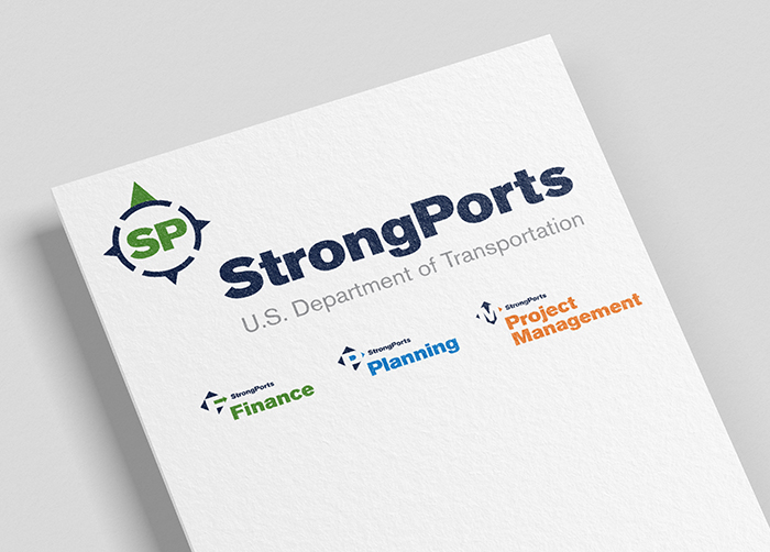 StrongPorts Logo U.S. Department of Transportation