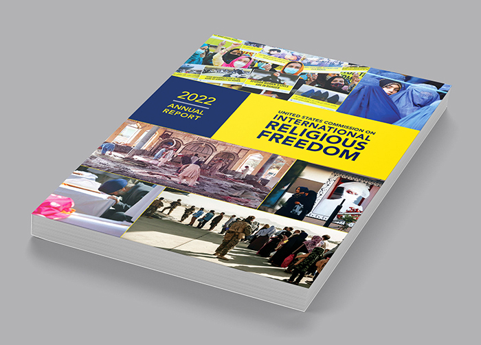 USCIRF 2022 Annual Report cover